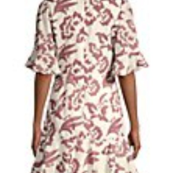 💐 🏵 HOST PICK 💐 REBECCA TAYLOR NEW w/TAGS : Amea Floral Ruffle Dress - Picture 11 of 13